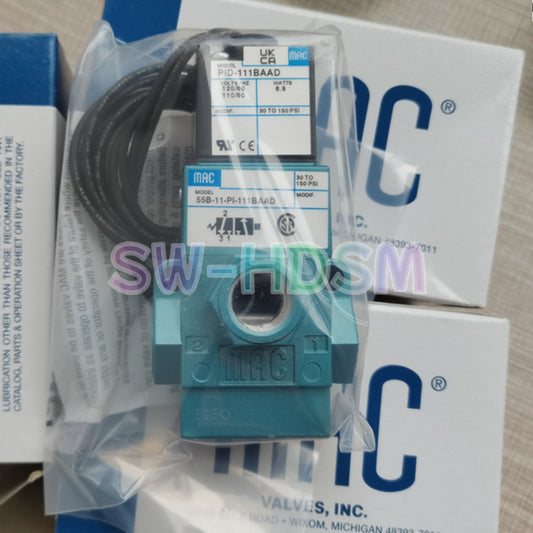 1PCS  for Mac 55B-11-PI-111BAAD Solenoid Valve Freight Free