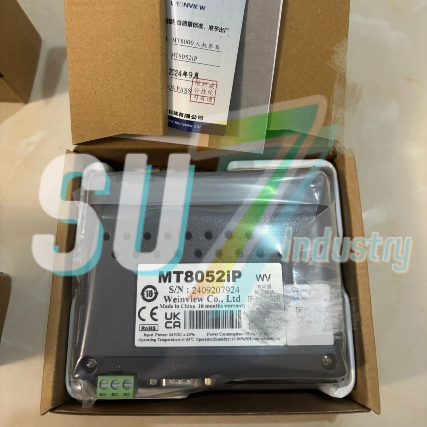 Weinview MT8052iP HMI Touch Screen# 1pcs    In Box