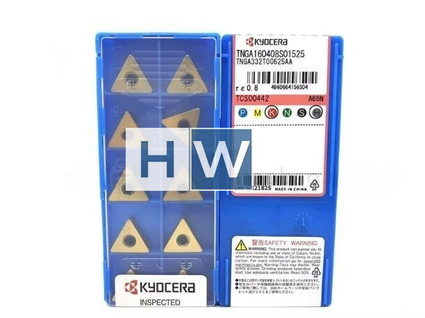 Box/10PCS Kyocera CNC Blade Turning Vehicles TNGA160408S01525 A66N