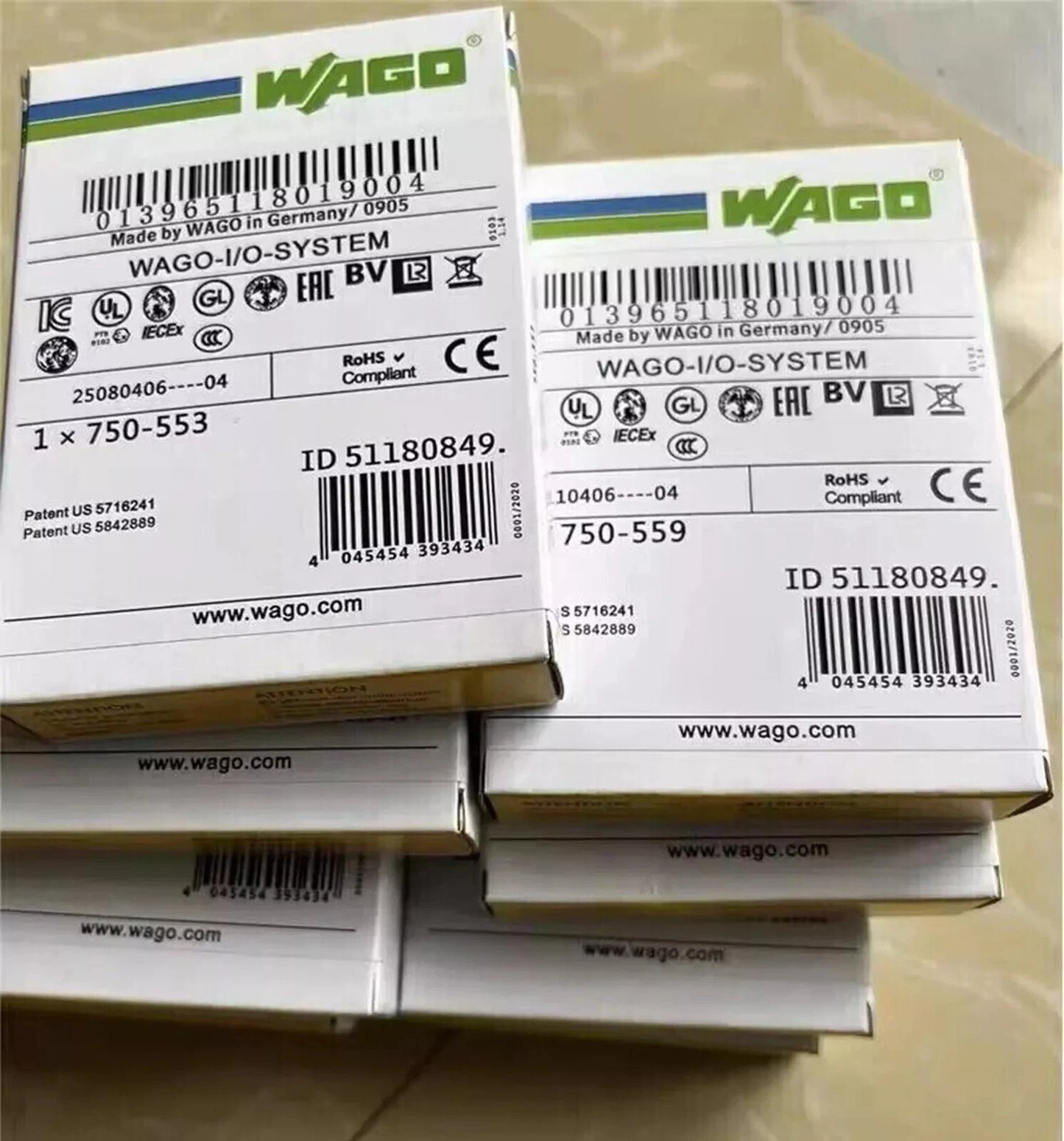 1PCS  WAGO 750-881 750-881 Ethernet Controller PLC Module In Box 750-881 #P