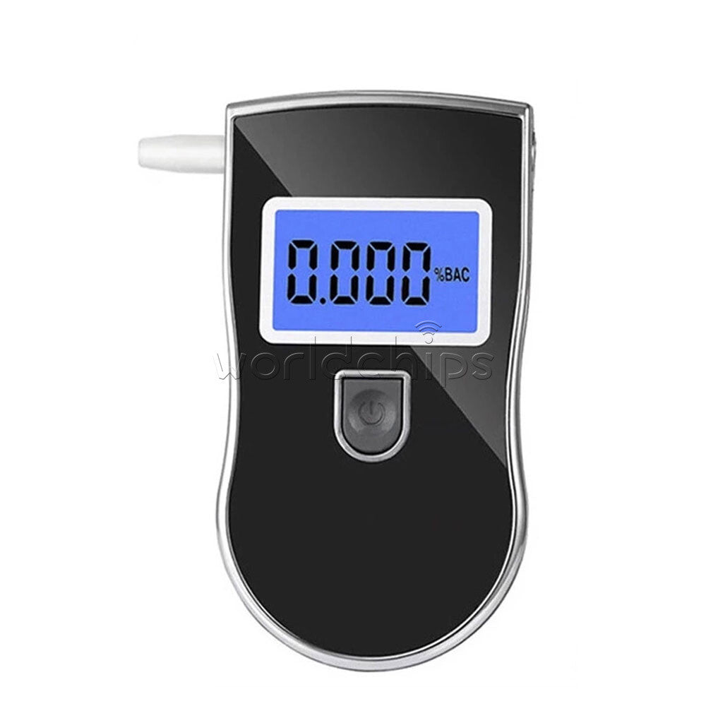 Portable Digital LCD Breath Alcohol Tester Breathalyzer AT-818 Alcohol Detector