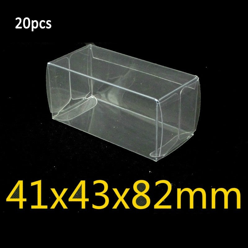 20pcs/25pcs/50pcs 1:64 Toys Car PVC Protector Box Case Display Box 41x43x82mm G1