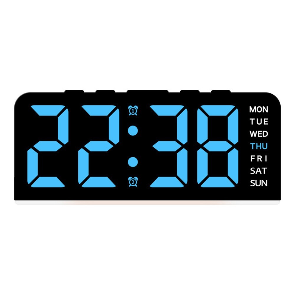 Digital Clock Snooze Clock Adjustable Brightness Levels Bedroom Or Office Use