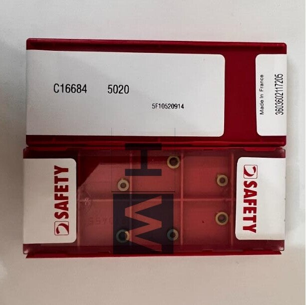 Box/10PCS Safety Stainless Steel  CNC R2.5 Blade C16684 5020