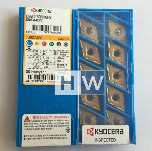 Box/10PCS Kyocera Diamond CNC Blade DNMG150608PS CA5525