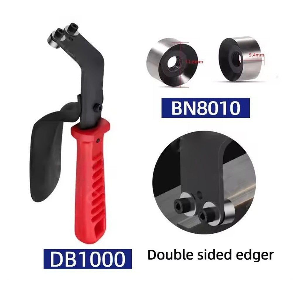 DB1000 Double Sided Sheet Metal Burr Trimming Tool with Circular Cutting Action