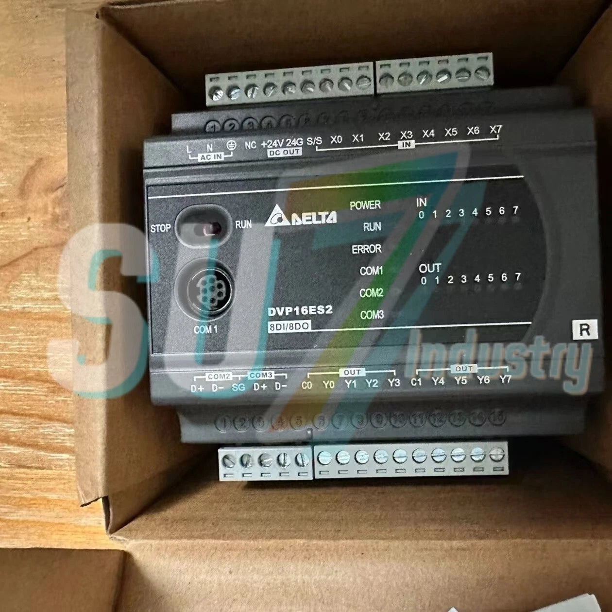 DELTA DVP16ES200R PLC Module# 1pcs    In Box