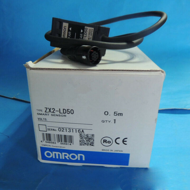 1pcs OMRON Laser Sensor ZX2-LD50  0.5M  ZX0074G