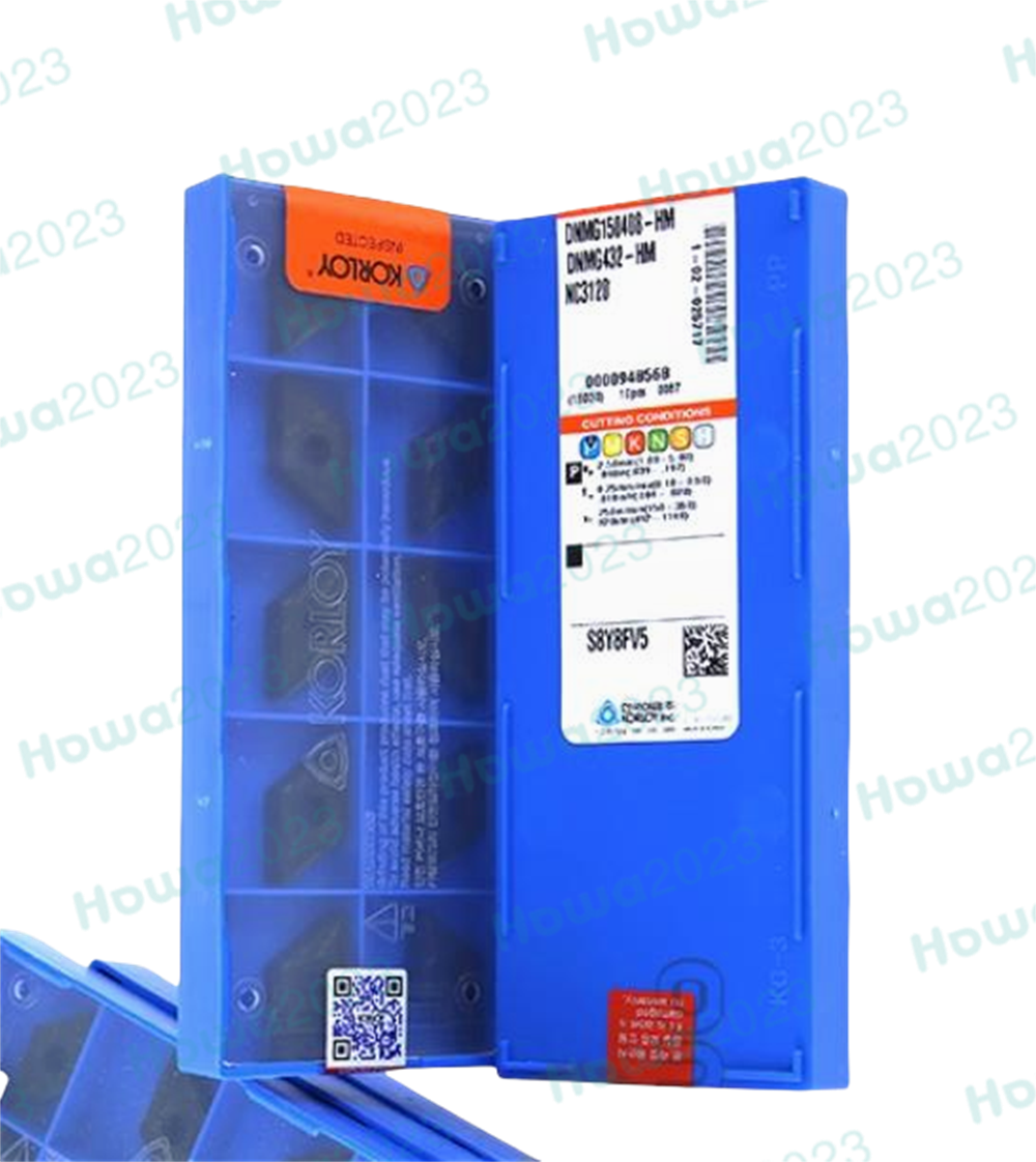 10Pcs/BOX DNMG150408-HM NC3120 DNMG432-HM KORLOY  Turning Blade Carbide Inserts