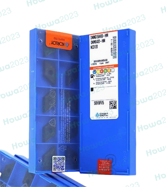 10Pcs/BOX DNMG150408-HM NC3120 DNMG432-HM KORLOY  Turning Blade Carbide Inserts