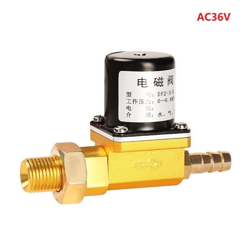 High Performance Solenoid Valve for For argon Welding Machines Brass Design