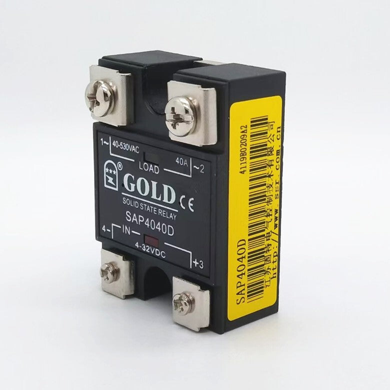 GOLD solid-state relay 40-530VAC 40A SAP4040D controlled AC