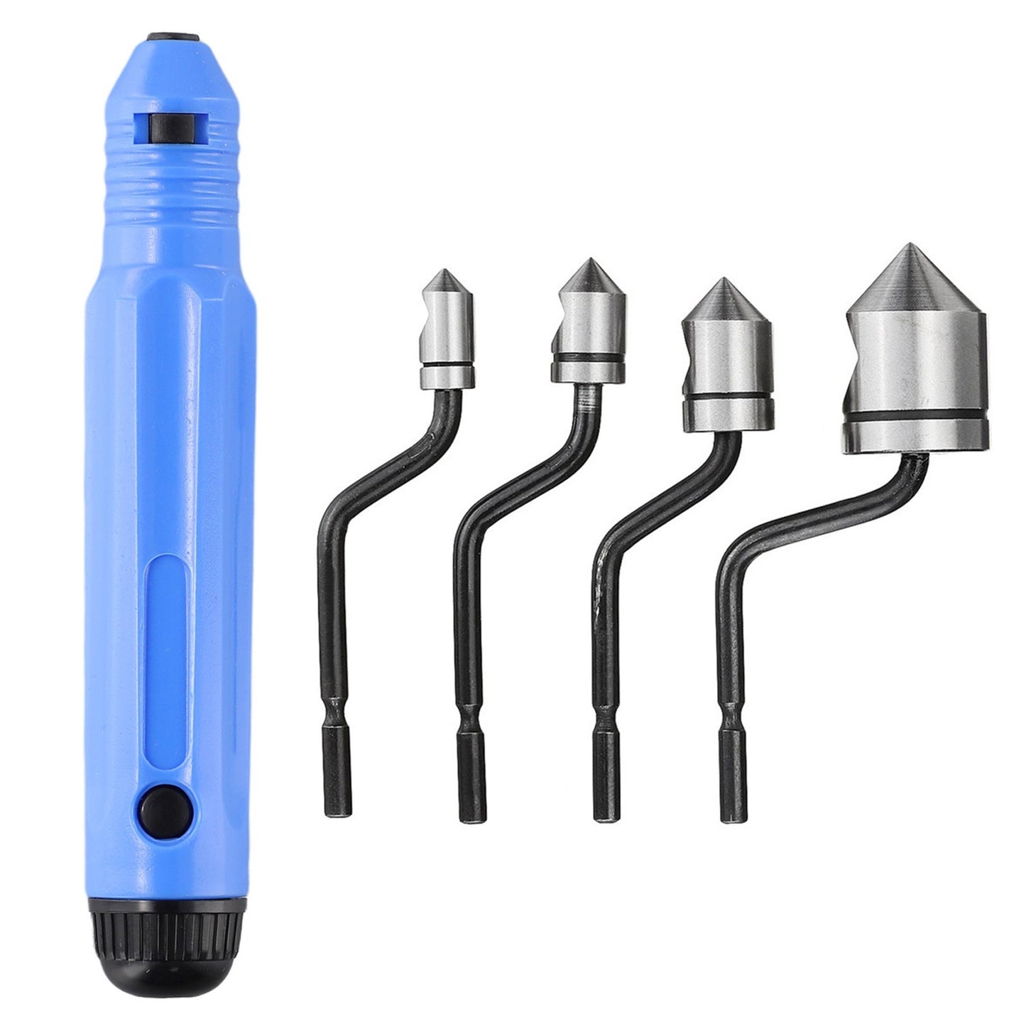 Deburring Tool with Changeable Cutter Heads for Various Materials NB1000 Handle