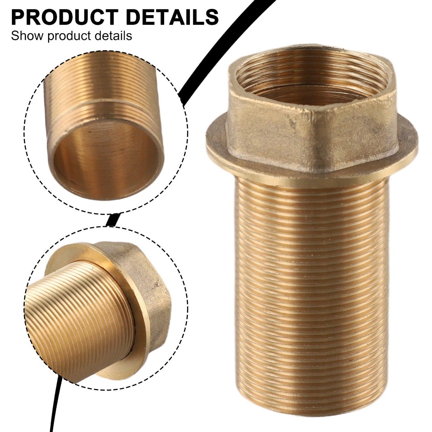 Plumbing Hardware Accessories Hot And Cold Water Faucet Fittings Nut Fixed Foot