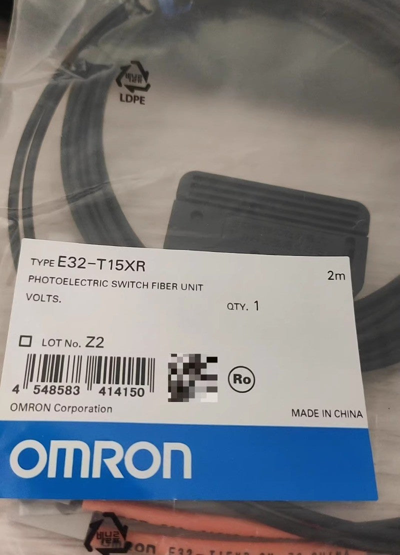 1pcs  Omron E32-T15XR Optical Fiber Sensor