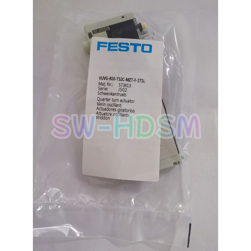 1PCS   FESTO VUVG-B10-T32C-MZT-F-1T1L 573413 Solenoid Valve Freight Free