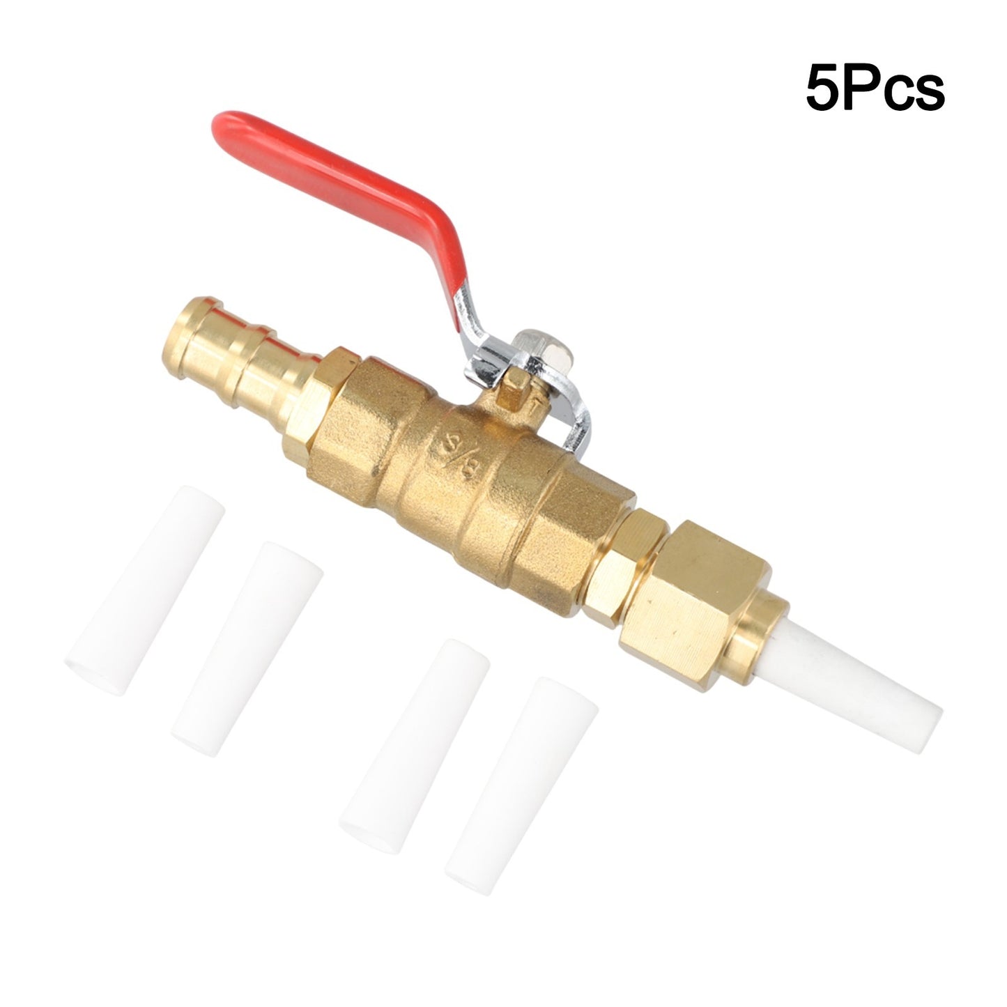 Manual Sandblasting Tool Assembly with Brass Valve for DIY Enthusiasts