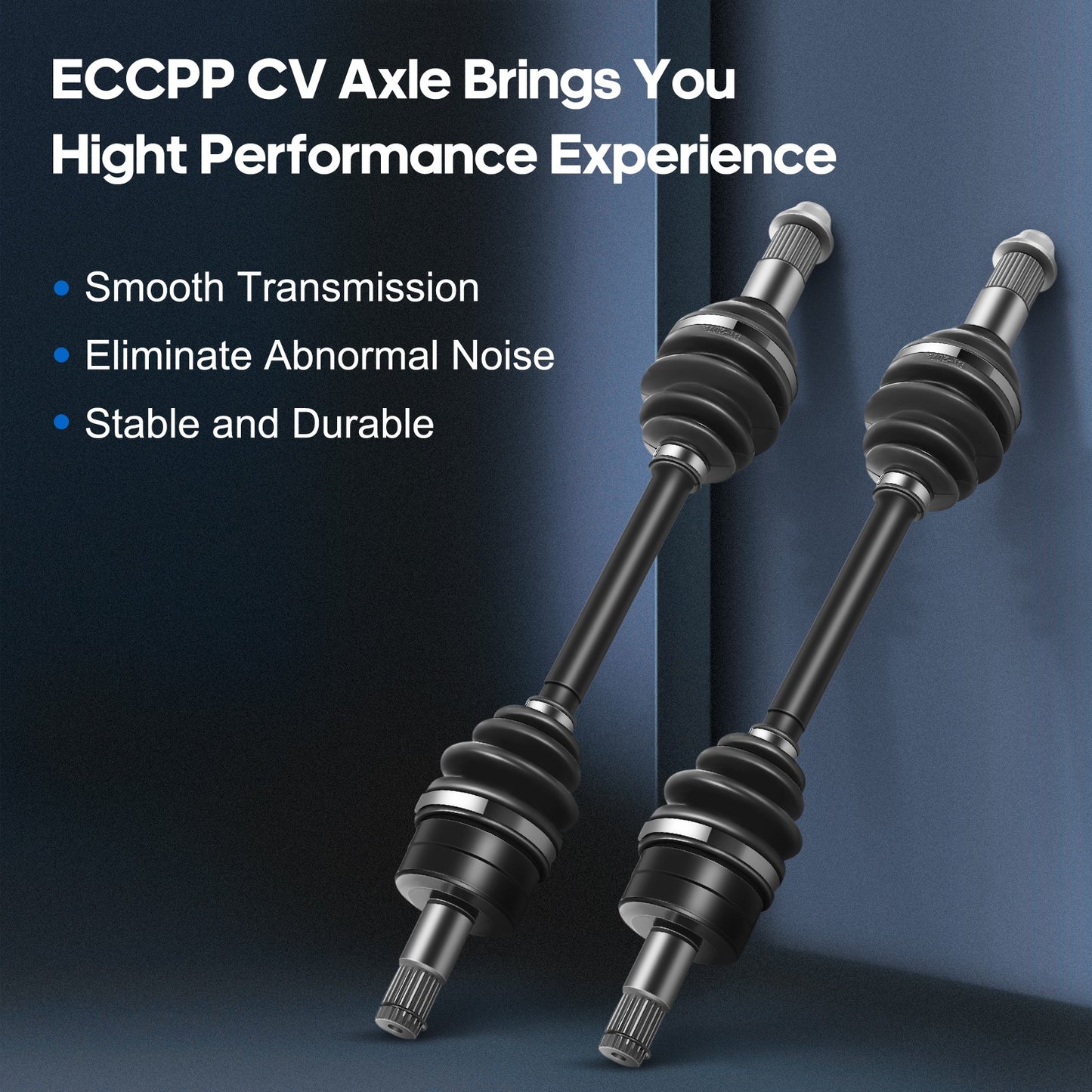 ECCPP CV Axle Set Fits Yamaha Grizzly 550 2010-2014 Front Left & Right