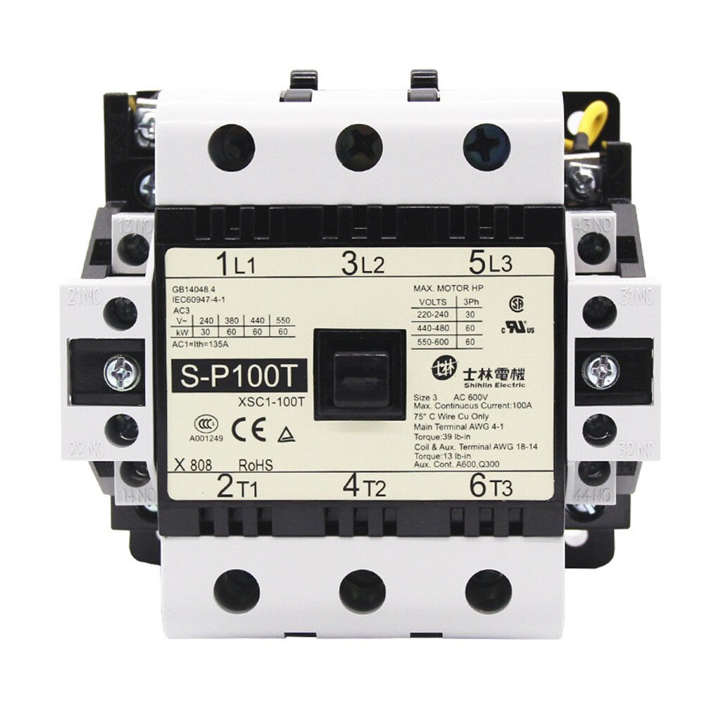 1/piece  Shihlin Motor AC contactor S-P100T  AC220V Coil voltage