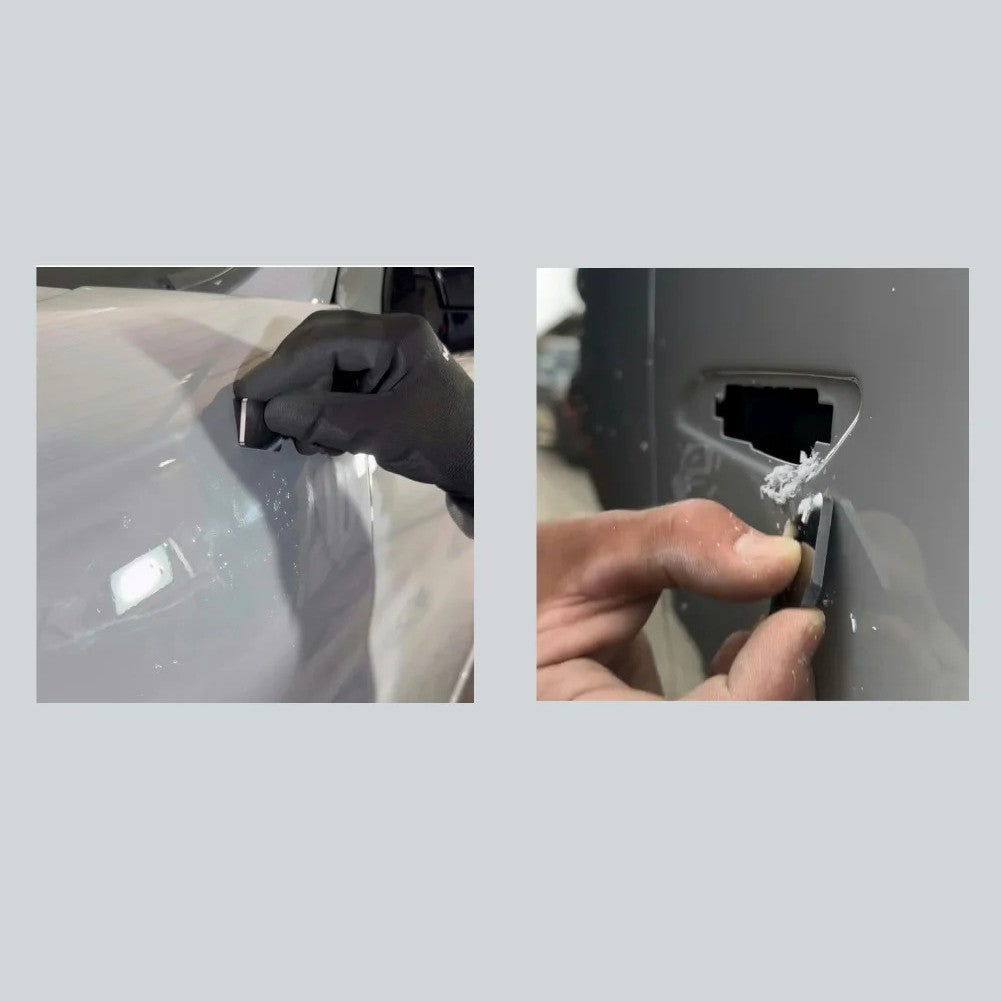 Auto Scratch Repair Tool for Vehicle Paint with Steel Scraper for Scratch Fix