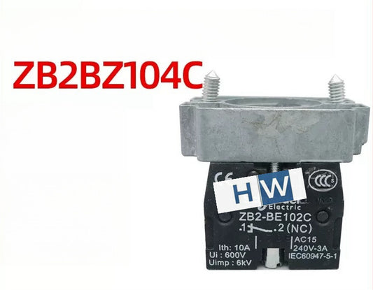 2/Piece  ZB2-BZ104C ZB2BZ104C 2NC Button Base Contact Module