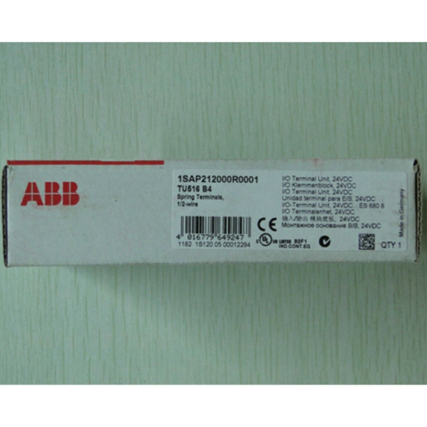one  abb 1SAP212000R0001 AC500 I/O TU516 module Free shipping