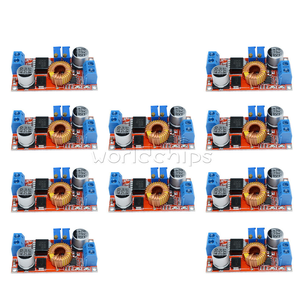 10PCS 5A DC to DC CC CV Li-ion Battery Charging Board Led drive power converter