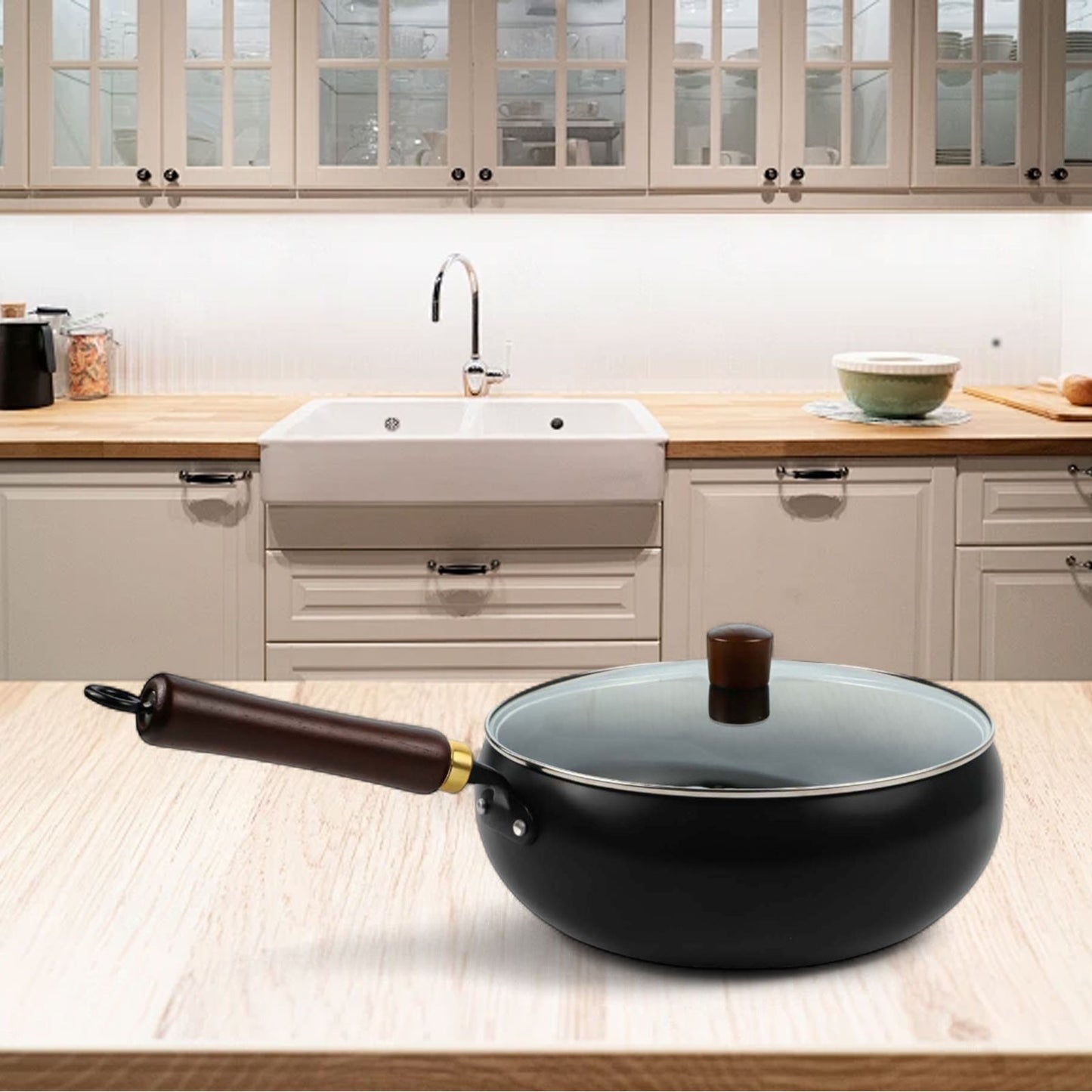 Robust Iron Pot Hand Forged Big Belly Design for All Your Cooking Needs