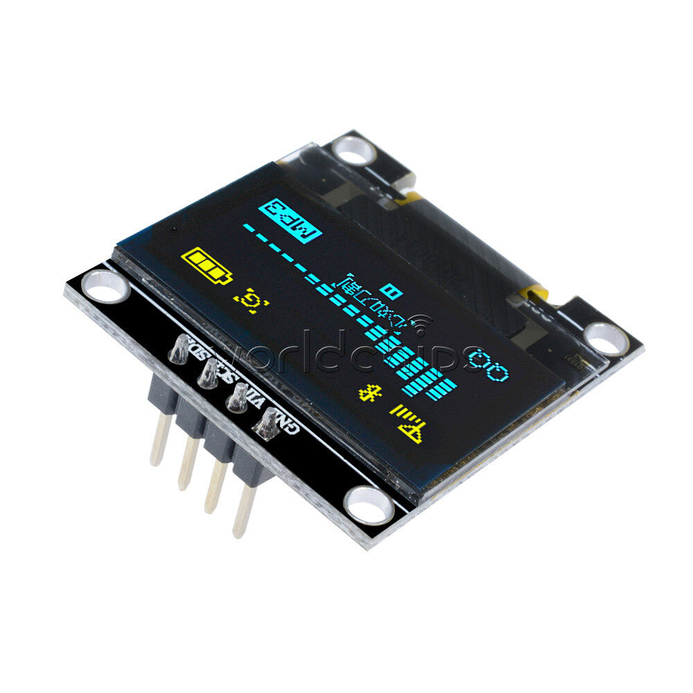 5PCS 3-5V 0.96" Inch  128X64 OLED LCD Display I2C IIC Serial Module for Arduino