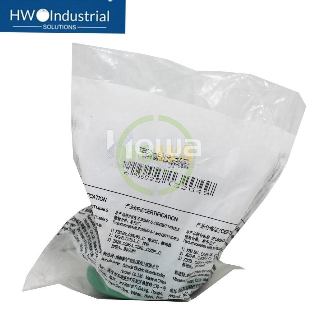 1PC  Button Switch Green Mushroom Button Head ZB2BR3C ZB2-BR3C