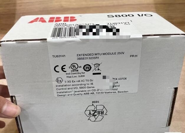 18PCS ABB 3BSE013235R1 TU831V1 DCS module base TU831V1 3BSE013235R1