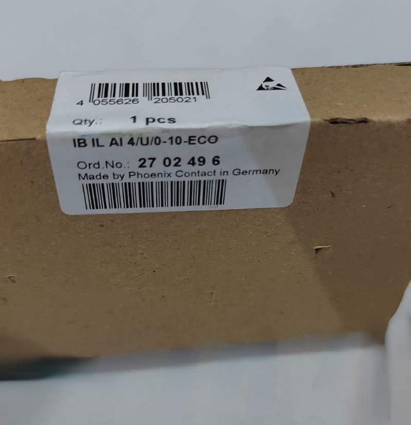 1pcs PHOENIX CONTACT 2702496 Module IB IL AI 4/U/0-10-ECO