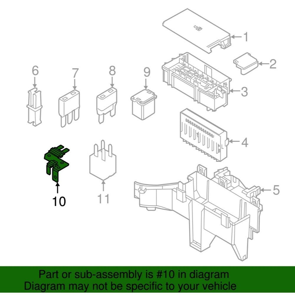 High Durability Fuse Assembly Multi Purpose for Ford For Explorer 2016 2019