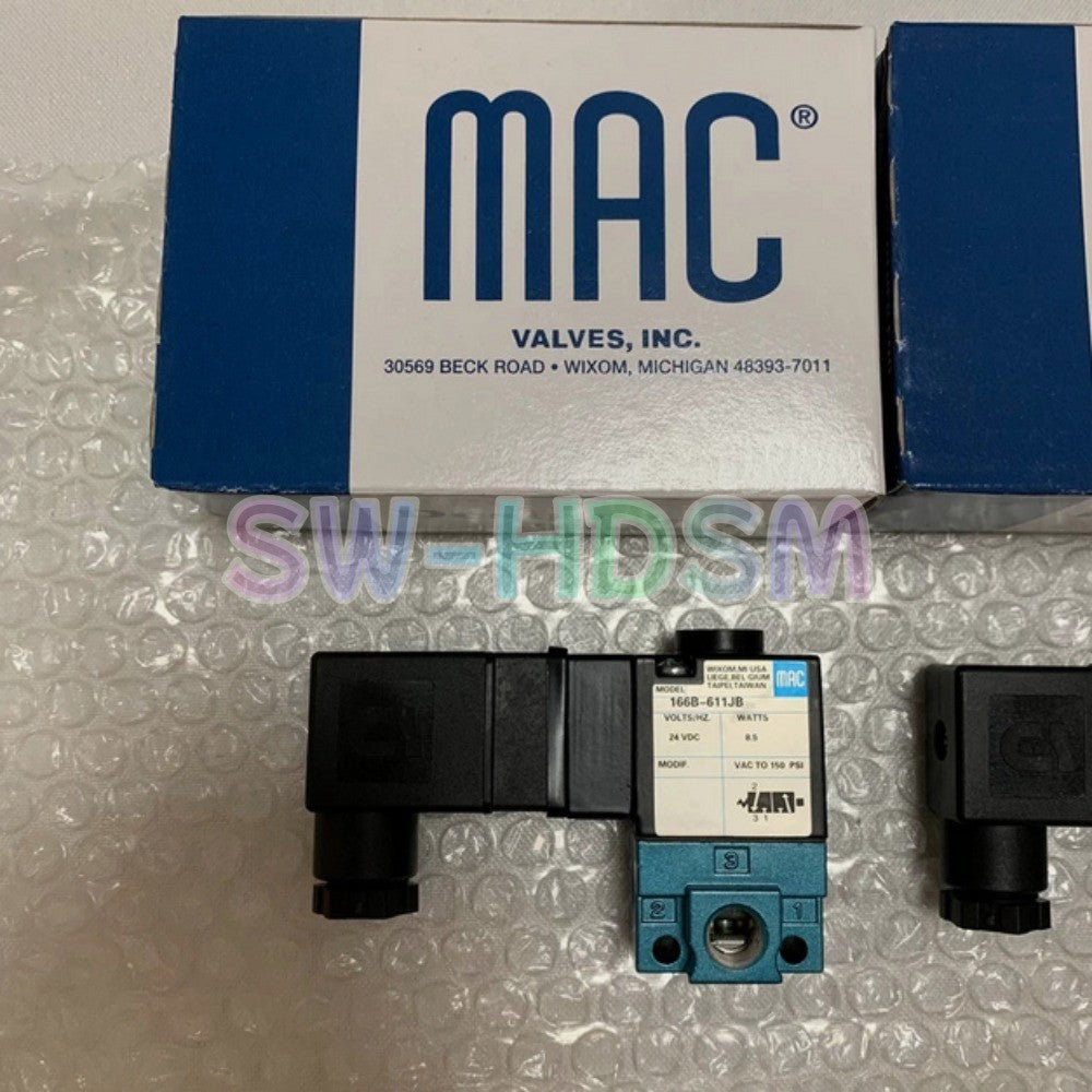 1PCS  for MAC 166B-611JB Solenoid Valve Freight Free