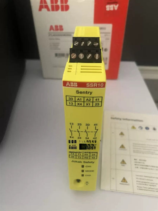 1/piece  Sentry SSR10 24VDC ABB Circuit Breaker Safety Relay 2TLA010050R0000