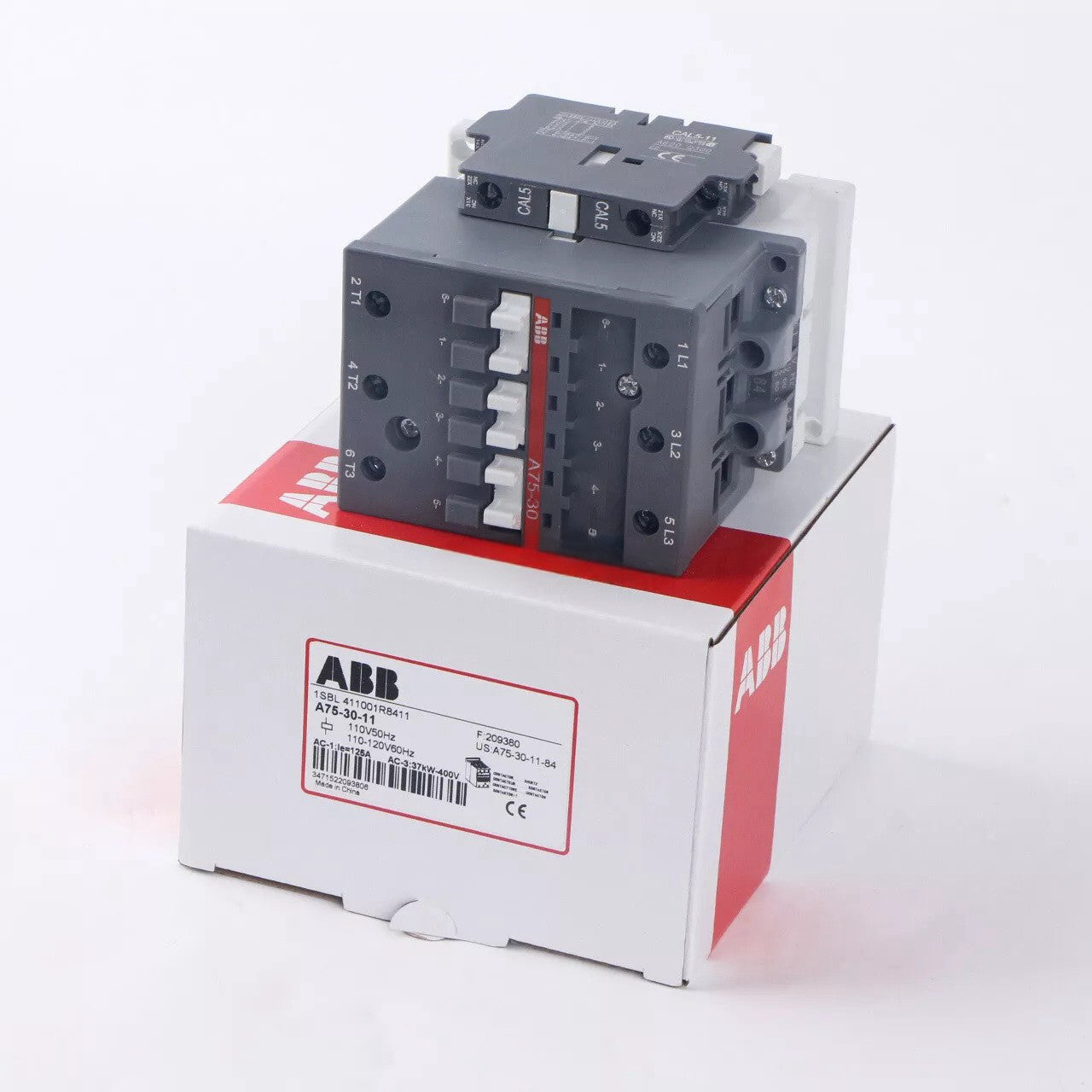1PC For ABB 1SBL411001R8411 A75-30-11 110-120V Contactor
