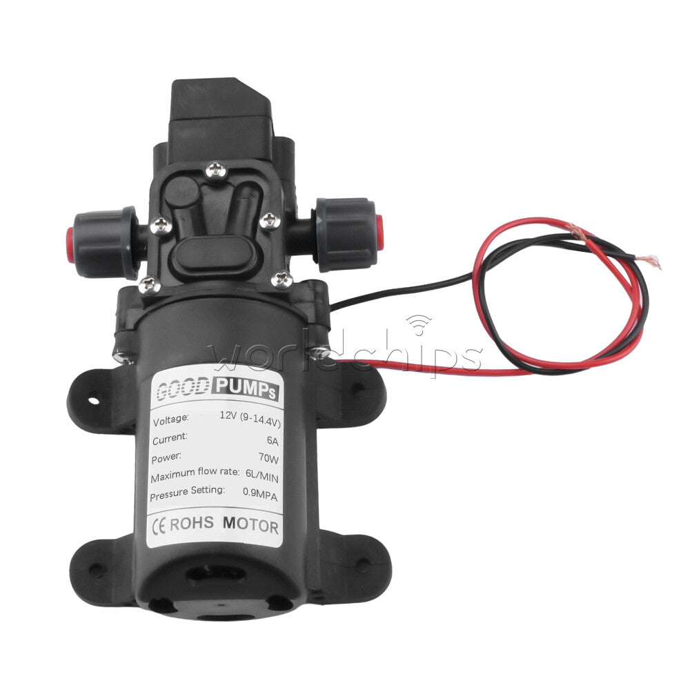 Automatic Flow Switch DC12V Auto Diaphragm Water Pump Small Self Priming Pumps