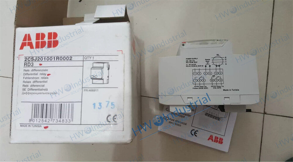 1/Piece ABB Residual Current Monitor RD3 Rated Voltage 230-400V