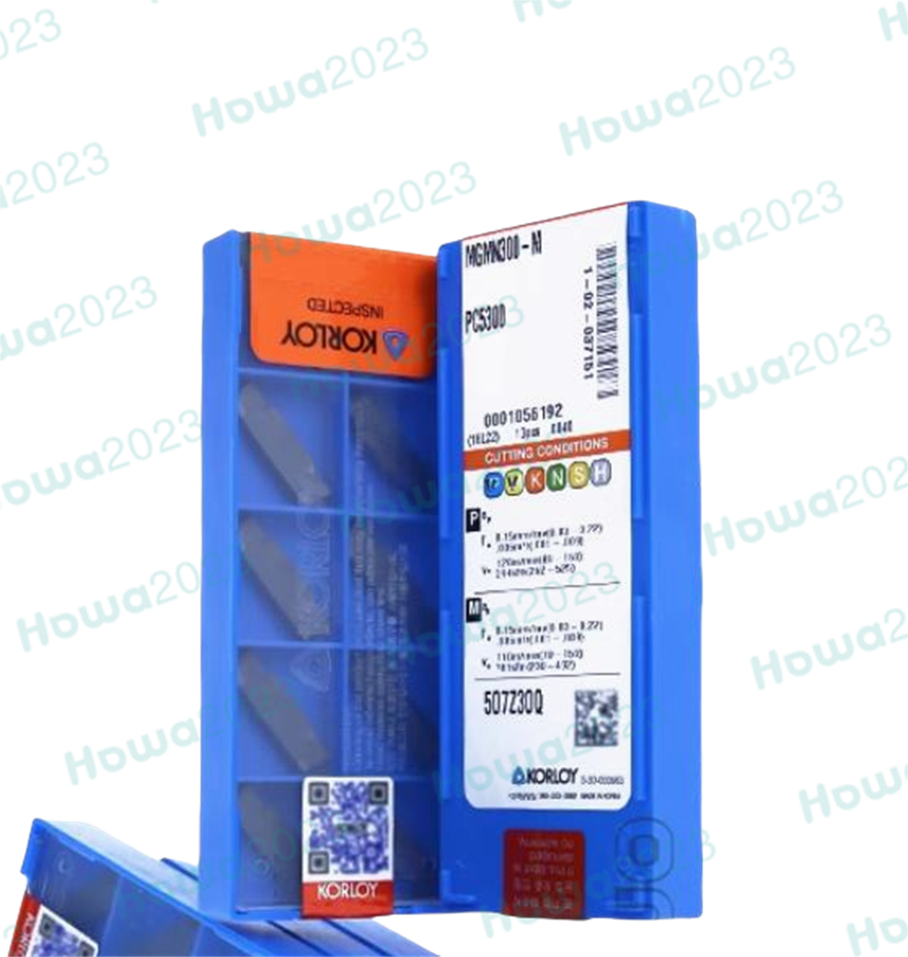10Pcs/BOX MGMN300-M PC5300  KORLOY CNC Turning Blade Carbide Inserts