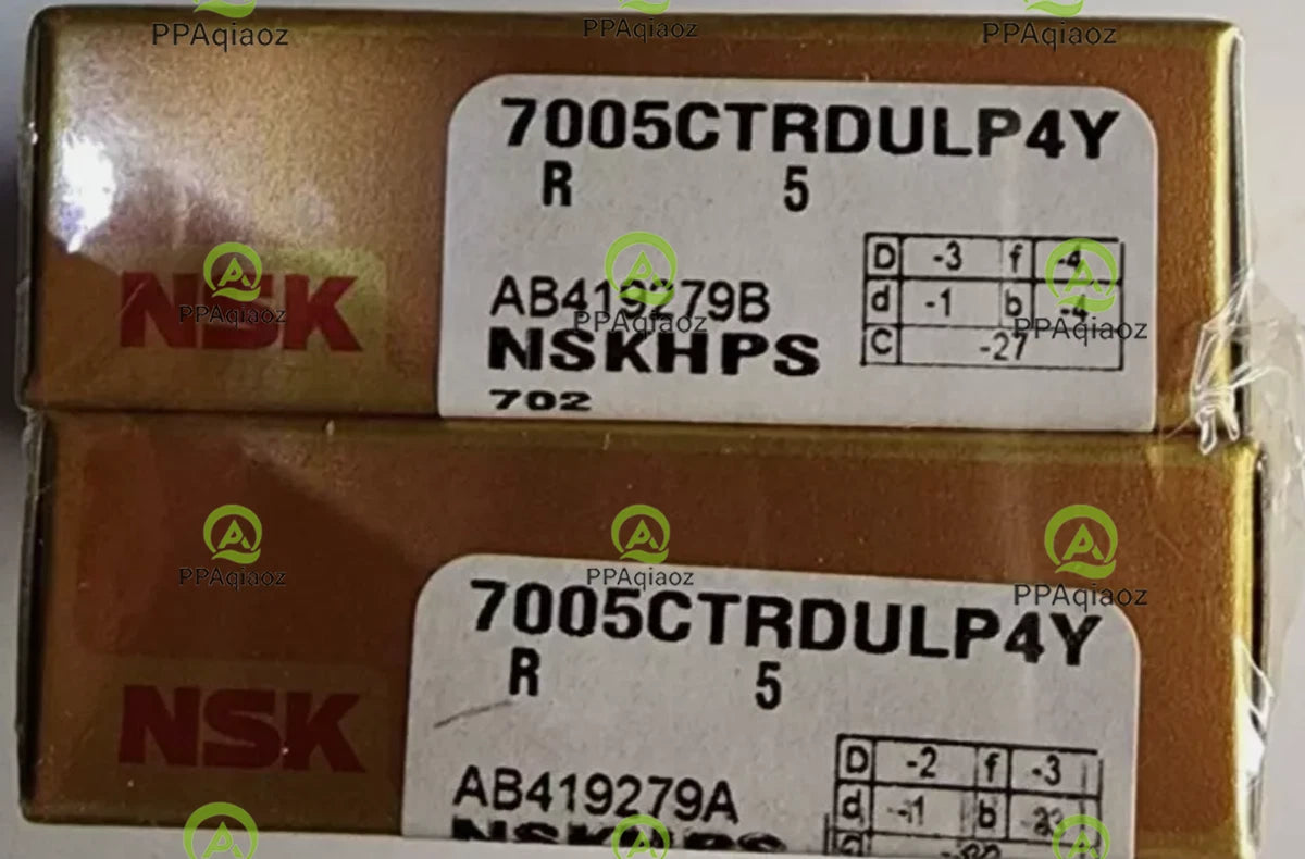 Super Precision Spindle Bearings. (Set of Two) For NSK 7005CTRDULP4Y