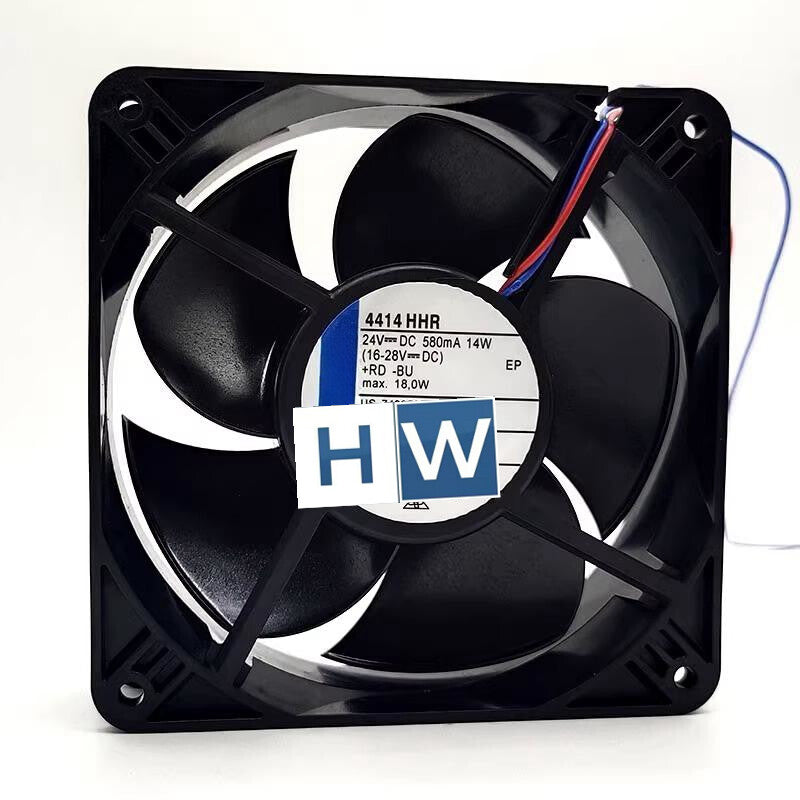 1PC for 4414HR 12038 12CM DC24V 0.58A 580mA 14W Inverter Axial Flow Fan