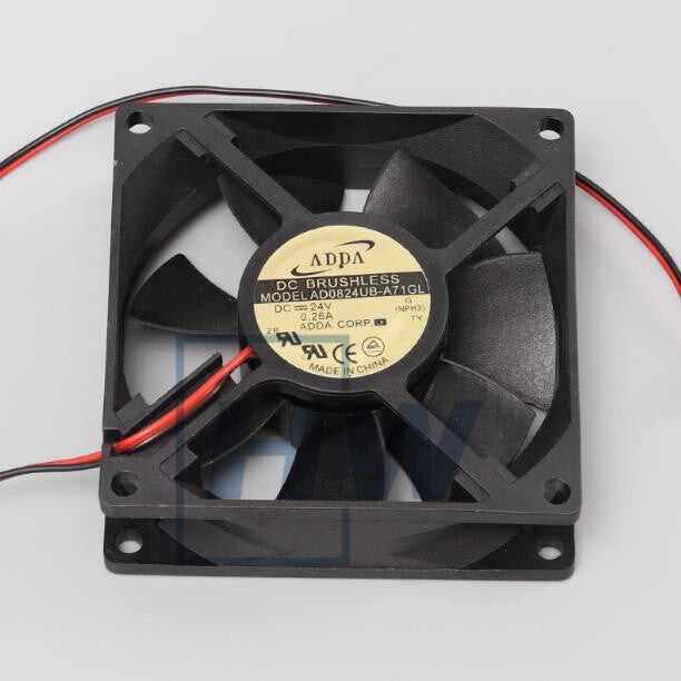 1PC  AD0824UB-A71GL 8025 24V 0.26A Cabinet Inverter Cooling Fan