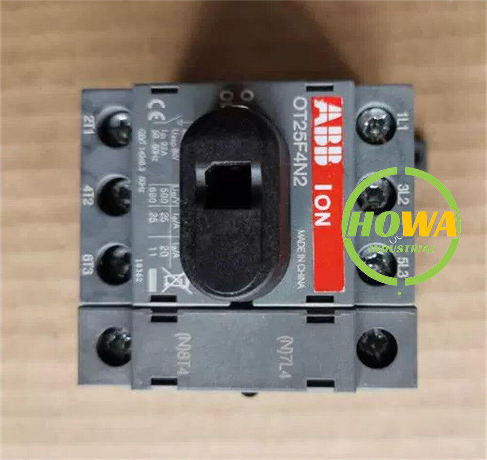 1/piece  ABB Guide Rail Installation Isolation Switch OT25F4N2 25A