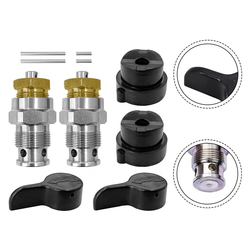 Airless Paint Sprayer Repair Valve 2Pack Replacement For Durable Aluminum Alloy
