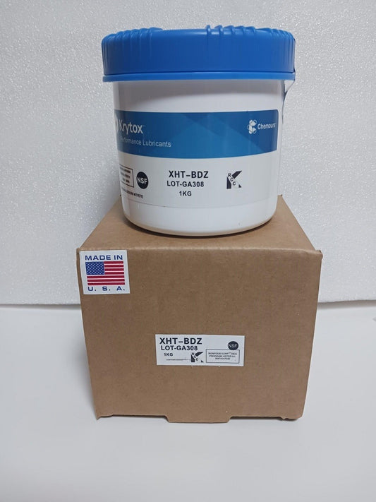Chemours DUPONT Krytox Lubricant XHT-BDZ  1Kg (2.2 lb)  free shipping