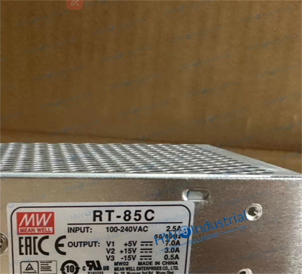 1/piece RT-85C 85W +5V7A +15V3A -15V0.5A MEAN WELL Switching Power Supply