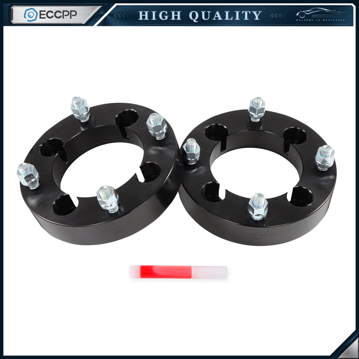2Pcs 1.5" 4/137 to 4/156 Conversion Wheel Adapters For Kawasaki to Polaris Wheel