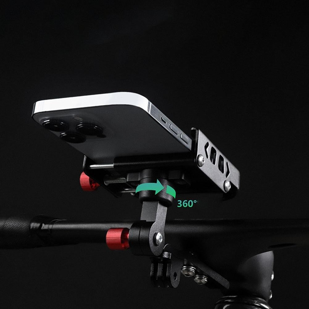 Road Bike Phone Holder Mount Compatible with Phones 55 to 95 mm Wide with Bolt