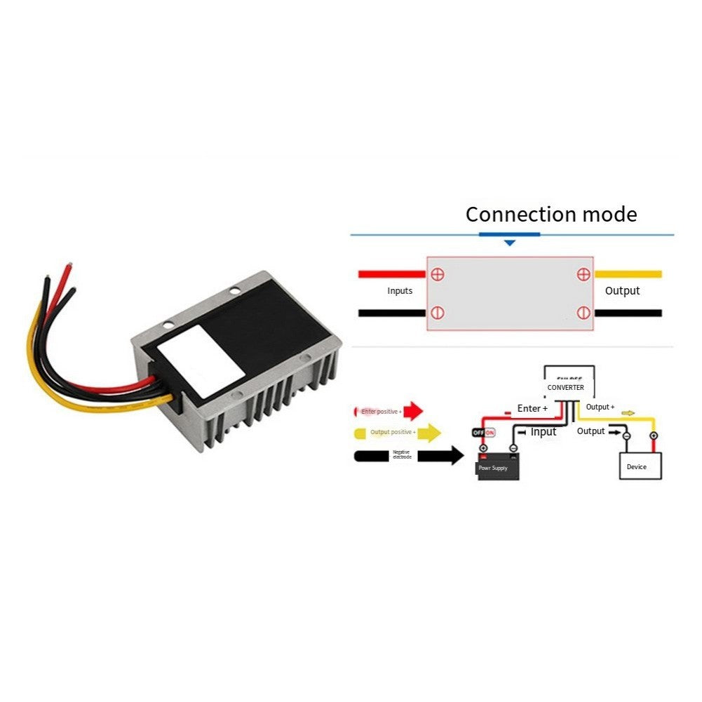Compact Design Step Up Converter from 12V/24V to 56V at High Efficiency