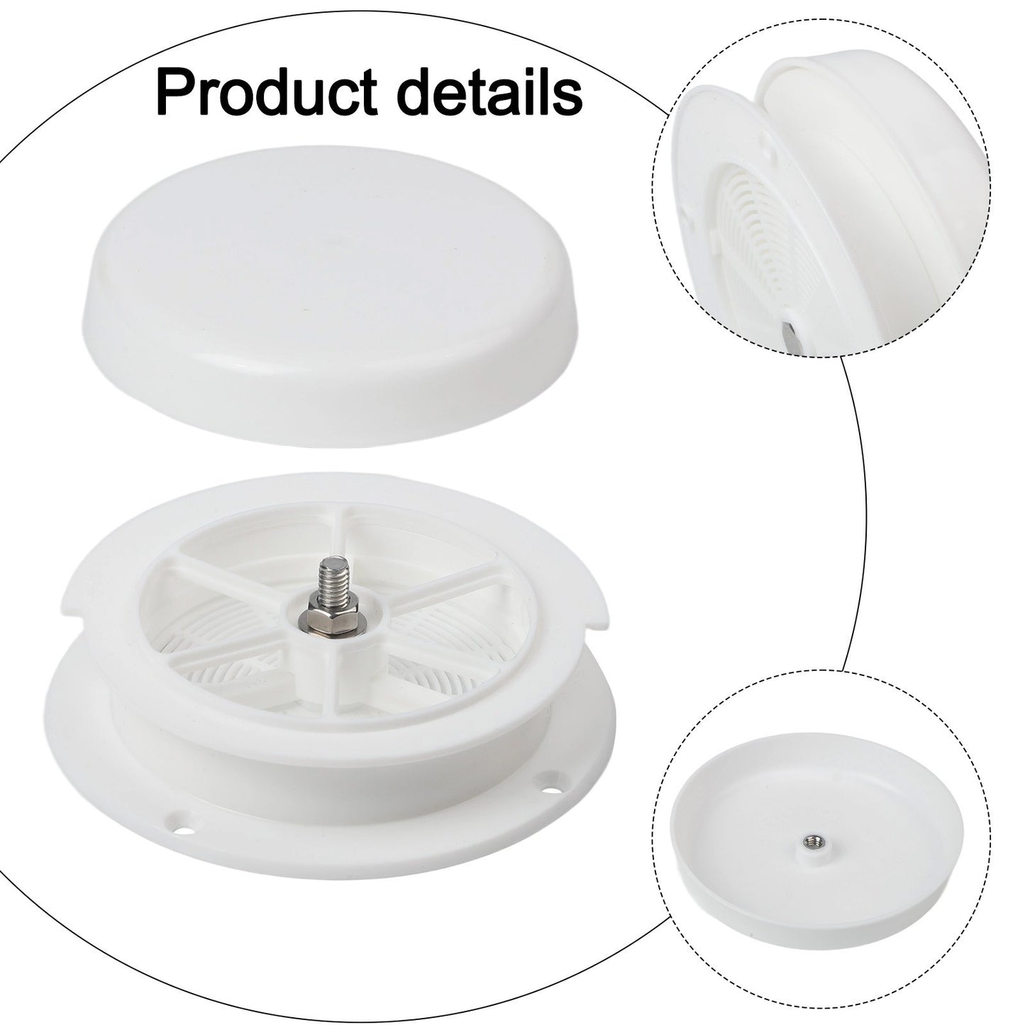 Plumbing Vent with Guard Cap for RV Roofs Designed for Keystone For Trailers
